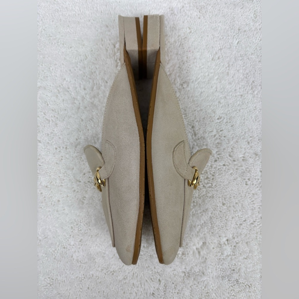 Amalfi Suede Slip-on Mule Loafers with a Good-Tone Horse-bit Buckle-By Rangoni - Picture 6 of 8